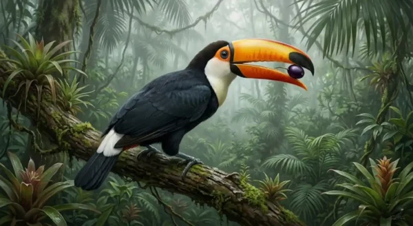 Los tucanes, jardineros alados que siembran la Amazonía