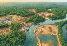 O avanço do ouro nos leitos dos rios amazônidas impacta o ciclo de vida dos peixes e comunidades