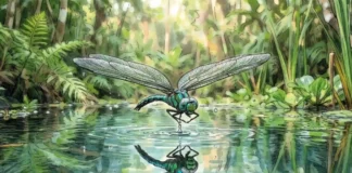 Como a biomecânica de voo da libelinha e sua visão de 360 graus transformam o pequeno inseto no maior caçador da Amazônia