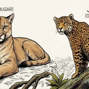 Como a onça-pintada e a onça-parda superam a competição e compartilham os mesmos territórios nas florestas brasileiras