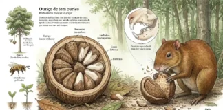 Como a dependência ecológica entre a castanheira a abelha-da-orquídea e a cutia garante a sobrevivência da floresta no Dia da Terra
