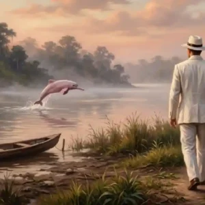 A lenda do boto cor-de-rosa revela como a tradição oral amazônica preserva a cultura ribeirinha e explica complexas relações sociais