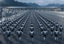 A nova era da vigilância: China planeja mobilizar 10 mil robôs humanoides em suas fronteiras