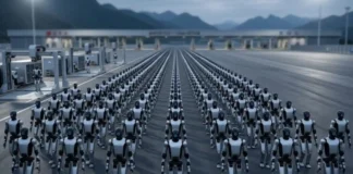 A nova era da vigilância: China planeja mobilizar 10 mil robôs humanoides em suas fronteiras