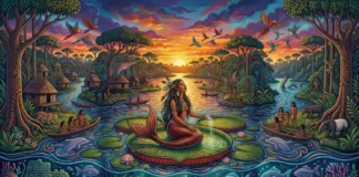 Como a lenda da Iara revela o profundo sincretismo cultural que moldou a identidade da Amazônia