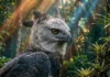 Como a proteção das majestosas aves de rapina funciona como o principal termômetro para a saúde da biodiversidade amazônica