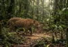 Câmeras trap flagram como a onça-pintada usa trilhas de seringueiros e ribeirinhos para coexistir na Amazônia habitada