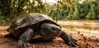 Tartaruga-da-Amazônia e os segredos enterrados na areia Pesquisa do INPA nas praias do Solimões revela como a temperatura da areia define o sexo dos filhotes de tartaruga-da-amazônia e como o clima pode desequilibrar