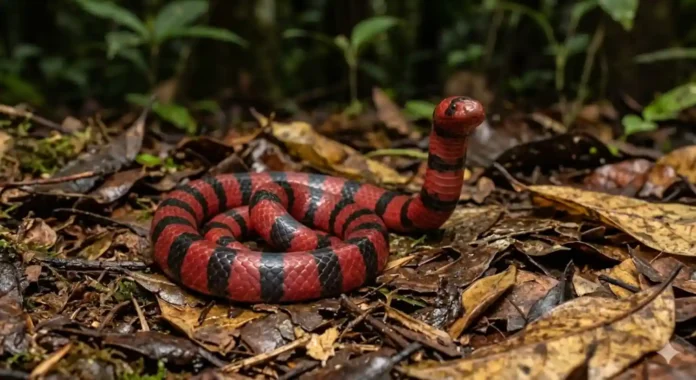 A fascinante serpente da Amazônia que utiliza a própria cauda para imitar a cabeça e enganar seus predadores naturais