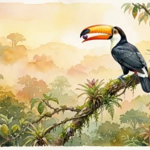 O tucano-toco é o jardineiro invisível da floresta amazônica que planta palmeiras no dossel voando distâncias incríveis todos os dias O tucano-toco é o jardineiro invisível da floresta amazônica que planta palmeiras no dossel voando distâncias incríveis todos os dias