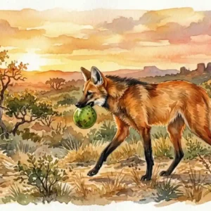 Como a parceria vital entre o lobo-guará e a lobeira garante a regeneração do cerrado brasileiro