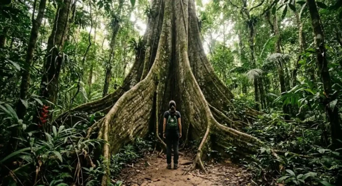 A sumaumeira (Ceiba pentandra), conhecida como a "mãe da floresta", possui uma capacidade biológica consolidada pela ciência de bombear centenas de litros de água do subsolo para a atmosfera todos os dias através da transpiração. Esse fenômeno não apenas regula o microclima ao redor da árvore, mas também é fundamental para o ciclo hidrológico de toda a região amazônica. Nas terras protegidas da Unidade de Conservação, exemplares dessa espécie impressionam pela longevidade e imponência. Encontrar uma sumaumeira 500 anos Tapajós é um dos pontos altos da experiência na Floresta Nacional Tapajós visitação trilhas, onde a grandiosidade da natureza se impõe e convida à reflexão sobre o tempo e a conservação. Localizada no oeste do Pará, a Floresta Nacional do Tapajós, carinhosamente chamada de Flona, representa um modelo de sucesso na gestão sustentável de recursos tropicais. Diferente de parques nacionais de proteção integral, as Florestas Nacionais permitem o uso sustentável dos recursos e a presença de populações tradicionais. Esse arranjo territorial é a base para o ecoturismo Flona Tapajós, uma atividade de impacto positivo que gera renda para as comunidades locais enquanto incentiva a manutenção da floresta em pé. A visitação ocorre em áreas específicas, onde trilhas bem manejadas conduzem os viajantes por diferentes ecossistemas, desde praias de rio de areia branca até a mata de terra firme densa e alta, lar dos gigantes vegetais. As trilhas são o sistema circulatório do turismo na Flona. A Floresta Nacional Tapajós visitação trilhas oferece opções com variados graus de dificuldade, a maioria exigindo o acompanhamento de guias comunitários experientes. Caminhar por essas sendas é uma aula viva de biologia e ecologia. Além das sumaumeiras centenárias, os visitantes podem observar imponentes castanheiras (Bertholletia excelsa) e piquiás (Caryocar villosum), árvores que também atingem dimensões colossais e séculos de existência. O guia local aponta a biodiversidade invisível ao olhar não treinado: rastros de animais, plantas medicinais utilizadas secularmente pelas comunidades e a complexa teia de interações entre insetos e fungos que recicla os nutrientes da floresta sobre o solo pobre. O ângulo do turismo de base comunitária é o diferencial da Flona do Tapajós. Diversas aldeias indígenas e comunidades ribeirinhas, como Jamaraquá, Maguari e São Domingos, estão organizadas para receber visitantes. O viajante não apenas caminha pela floresta, mas tem a oportunidade de vivenciar a cultura local, ouvir histórias ancestrais, aprender sobre o manejo sustentável do látex para a produção de artesanato emborrachado e degustar a culinária paraense autêntica baseada em peixes frescos e frutos da estação. Essa troca cultural enriquece a experiência de ecoturismo Flona Tapajós, transformando uma simples viagem em um mergulho na realidade amazônica contemporânea, onde tradição e sustentabilidade caminham juntas. As sumaumeira 500 anos Tapajós são, sem dúvida, os monumentos naturais mais procurados. Para chegar até as maiores e mais antigas, geralmente localizadas na comunidade de Maguari ou Jamaraquá, é necessário percorrer trilhas de média intensidade que podem levar algumas horas. O esforço é recompensado ao avistar a base da árvore, com suas sapopemas (raízes tabulares gigantes) que se estendem por metros, criando compartimentos que parecem salas. A sensação de escala humana diante de um organismo que testemunhou meio milênio de história da Amazônia é indescritível e profundamente tocante, reforçando a importância da preservação dessas áreas protegidas. Para organizar a visita, a cidade de Santarém serve como o principal portal de entrada. Santarém possui aeroporto com voos regulares e infraestrutura hoteleira. Dali, o deslocamento para a Floresta Nacional do Tapajós pode ser feito por via fluvial, navegando pelo rio Tapajós em embarcações regionais, ou por via terrestre através da rodovia BR-163 e estradas secundárias. Muitas agências em Santarém e na vizinha Alter do Chão oferecem pacotes formatados, mas o viajante independente também pode contatar diretamente as associações comunitárias da Flona para agendar hospedagem em redários e serviços de guia, garantindo que o impacto econômico da visita fique integralmente na comunidade. A Floresta Nacional Tapajós visitação trilhas funciona durante todo o ano, mas as experiências variam conforme o regime das águas. Na "seca" ou verão amazônico (segundo semestre), as praias de rio estão exuberantes e as trilhas mais secas. Na "cheia" ou inverno amazônico (primeiro semestre), o rio invade a floresta, permitindo passeios de canoa por entre as copas das árvores nos igapós, uma perspectiva completamente diferente e igualmente fascinante do ecoturismo Flona Tapajós. Independente da época, a Flona oferece uma imersão profunda e autêntica na Amazônia protegida. A existência de Unidades de Conservação como a Floresta Nacional do Tapajós demonstra que é possível conciliar desenvolvimento econômico local, manutenção da biodiversidade e respeito às culturas tradicionais. O modelo de turismo implementado ali prova que uma árvore centenária viva vale muito mais, econômica e ecologicamente, do que derrubada. Ao escolher este destino, o visitante torna-se parte de uma cadeia produtiva sustentável que valoriza a floresta em pé e a sabedoria de seus guardiões. Contemplar uma sumaumeira com mais de meio milênio de vida é um lembrete poderoso da nossa própria transitoriedade e da urgência em agirmos como guardiões responsáveis deste patrimônio natural insubstituível. BOX LATERAL O que é uma Flona? Floresta Nacional (Flona) é uma categoria de Unidade de Conservação de Uso Sustentável. O objetivo básico é compatibilizar a conservação da natureza com o uso sustentável de parcela dos seus recursos naturais. Diferente de um Parque Nacional, onde a exploração direta não é permitida, na Flona é possível realizar o manejo florestal sustentável e o extrativismo, além de abrigar populações tradicionais e indígenas, como ocorre na Floresta Nacional do Tapajós.