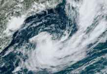 Ciclone extratropical coloca região Sul em alerta para ventos de 100 km/h