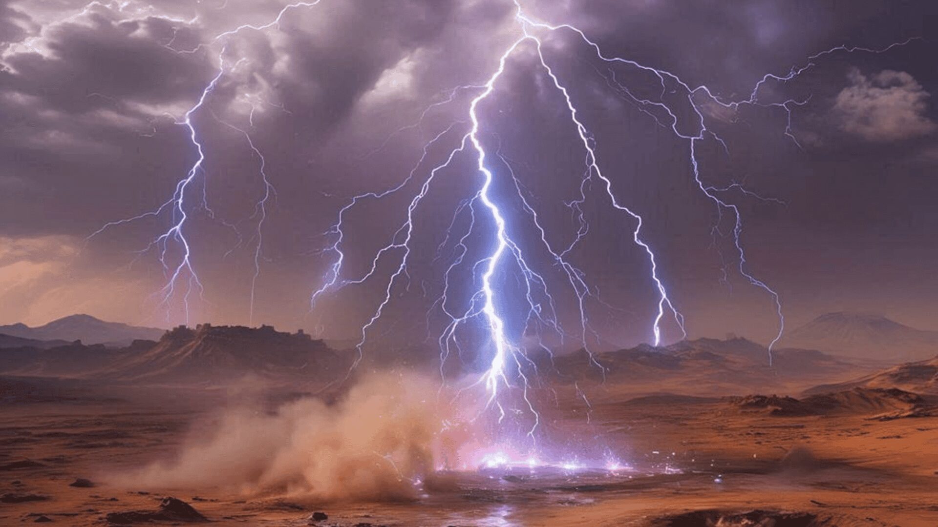 5 detalhes técnicos sobre a descoberta de descargas elétricas em Marte que podem mudar o planejamento de futuras colônias humanas no planeta vermelho. 2 raios marte 1920x1080 1