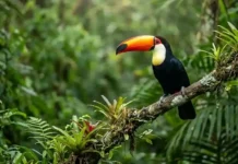 Como a origem da palavra tucano revela a profunda observação da fauna brasileira pelos povos indígenas muito antes dos europeus