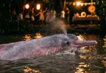 Do Rio à Festa: Como a Lenda do Boto-Cor-de-Rosa Seductor Transforma a Relação Ribeirinha com a Biodiversidade Amazônica