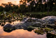 O impressionante retorno do jacaré-açu aos lagos amazônicos após três décadas de rigorosa proibição da caça comercial predatória