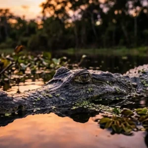 O impressionante retorno do jacaré-açu aos lagos amazônicos após três décadas de rigorosa proibição da caça comercial predatória