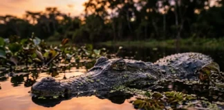 O impressionante retorno do jacaré-açu aos lagos amazônicos após três décadas de rigorosa proibição da caça comercial predatória