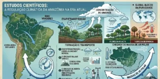O papel das florestas na regulação climática global depende da interação entre a biodiversidade da Amazônia e massas de ar polar