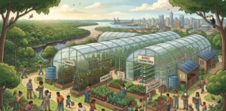 A ascensão das hortas comunitárias e estufas modernas fortalece a conexão entre o campo e a cidade na produção agrícola sustentável