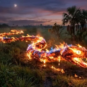 Lenda do Boitatá revela como o imaginário indígena brasileiro utiliza o mito da cobra de fogo para a conservação ambiental