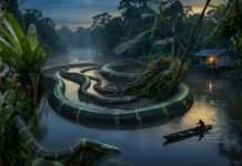 O mito da Cobra-grande e como o imaginário popular moldou a preservação da biodiversidade e dos rios na Amazônia