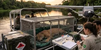 Como a Logística de Alta Complexidade e os Protocolos Biológicos Estritos Viabilizam o Resgate e o Transporte de Grandes Felinos feridos na Amazônia para Centros de