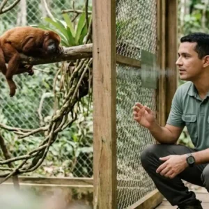 Como a frequência vocal humana e a ciência do comportamento animal auxiliam na reabilitação emocional de espécies silvestres resgatadas