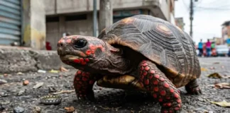 O resgate da tartaruga de patas rojas e o impacto silencioso do tráfico de fauna silvestre na biodiversidade da América Latina