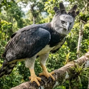 Como o gavião-real usa garras com pressão de rottweiler para caçar presas pesadas nas copas das árvores da Amazônia