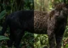 Como o melanismo confere vantagem evolutiva para a caça noturna da onça-preta na densa floresta amazônica
