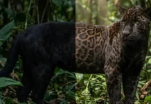 Como o melanismo confere vantagem evolutiva para a caça noturna da onça-preta na densa floresta amazônica
