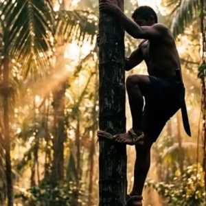 Como a técnica ancestral dos peconheiros impulsiona a colheita do açaí e sustenta a bioeconomia bilionária do Estado do Pará
