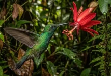 Como o metabolismo extremo do beija-flor exige visitas a duas mil flores diárias para garantir sua sobrevivência na floresta Amazônica