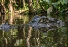 Como a etimologia tupi da palavra jacaré traduz com precisão cirúrgica a tática de caça oculta dos répteis amazônicos