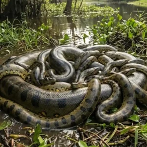 Como a fascinante reprodução da sucuri-verde revela os mistérios da sobrevivência e do gigantismo feminino na Amazônia brasileira