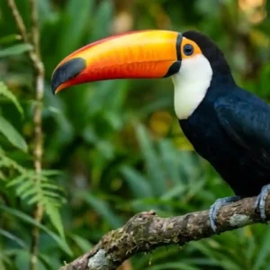 Como o bico do tucano atua como radiador térmico inovador para regular o calor na floresta da Amazônia