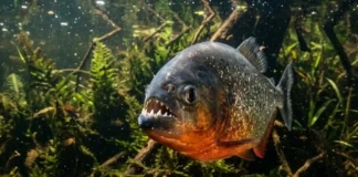 Como a mordida extrema da piranha-vermelha atua na limpeza biológica e na manutenção dos rios da Amazônia