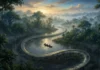 Como a fascinante lenda da Cobra-grande moldou a geografia mítica e a conservação dos rios na Amazônia