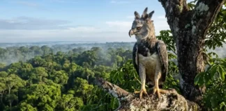 Como o gavião-real exige extensas áreas de floresta contínua para sobreviver e enfrentar a fragmentação na Amazônia