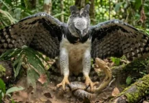 Como a força das garras do gavião real orquestra o equilíbrio da biodiversidade na floresta amazónica e no controle de serpentes