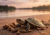 A incrível odisseia da tartaruga da Amazônia e sua navegação precisa pelo campo magnético do planeta até a praia de nascimento