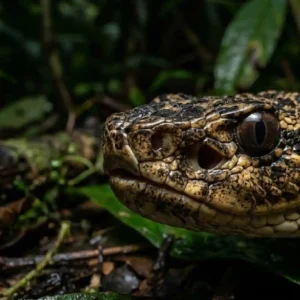 O incrível mecanismo sensorial que permite à surucucu caçar no escuro total da Floresta Amazônica com precisão milimétrica