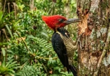 O sistema biomecânico do pica-pau amazônico e como seu crânio evita concussões durante impactos de alta frequência
