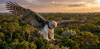 As aves de rapina e a biodiversidade aérea da Amazônia revelam estratégias de caça impressionantes além do famoso gavião-real