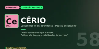 Cerio das areias amazonicas: o lantanideo mais abundante que polir lentes e reduz emissoes de carros Cerio das areias amazonicas: o lantanideo mais abundante que polir lentes e reduz emissoes de carros