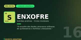 Enxofre dos vulcões andinos: o ciclo invisível que fertiliza a Amazônia há milhões de anos