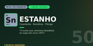 Estanho da cassiterita: o metal que colonizou Rondônia e ainda alimenta a Amazônia industrial