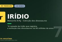 Irídio: o elemento que registra a extinção dos dinossauros há 66 milhões de anos na crosta terrestre